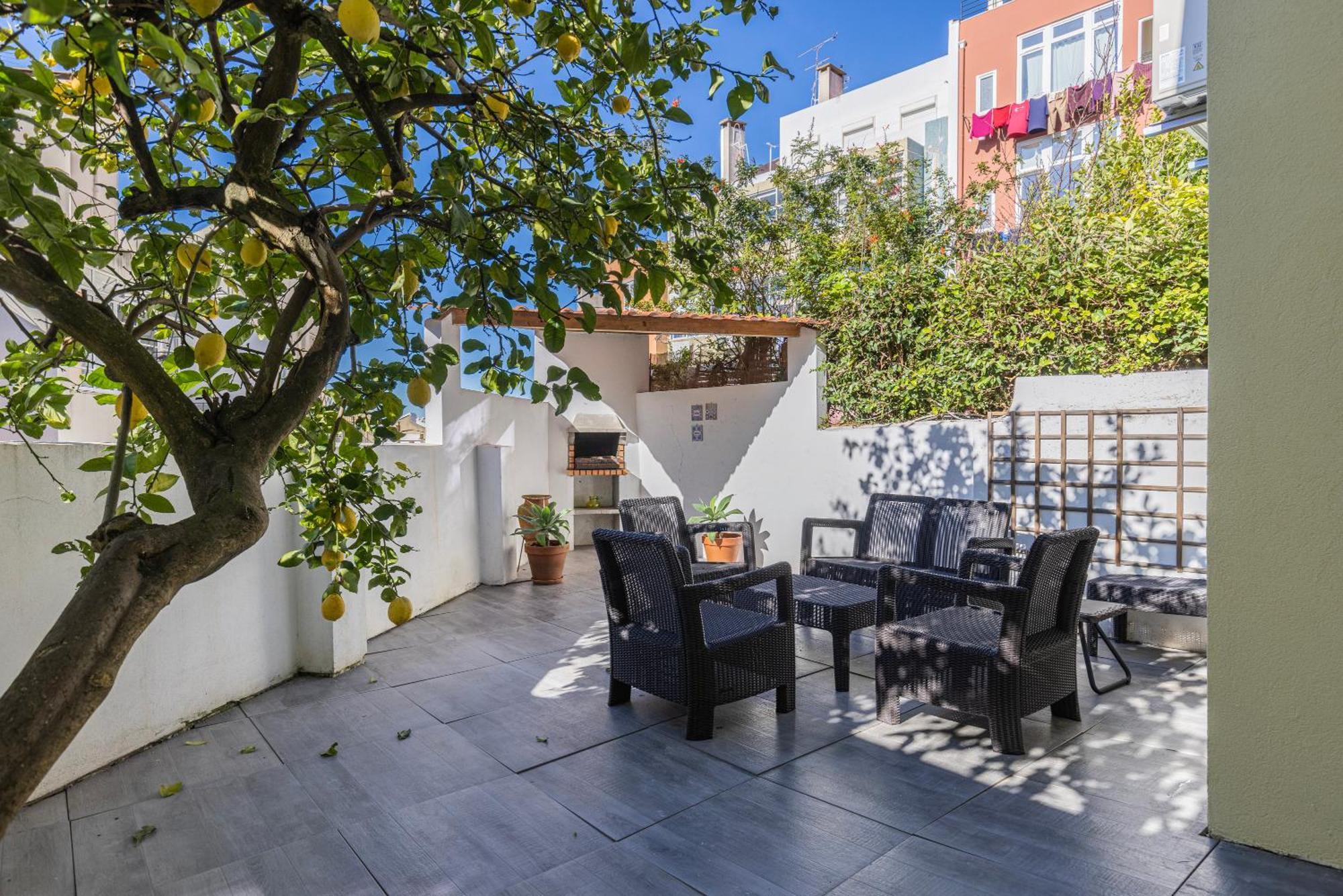 Apartamento Moderno Com Terraco Lizbona Zewnętrze zdjęcie